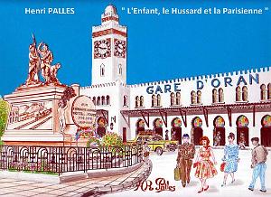 Oran- Gare- Monument aux morts- 09
